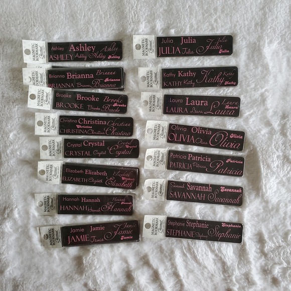 Personalized Magnetic Bookmarks Read Description - Picture 2 of 5